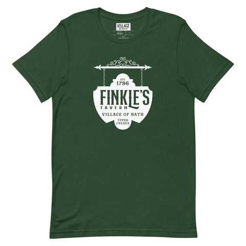 Finkle's Tavern - Village of Bath T-Shirt - Dark (Unisex)